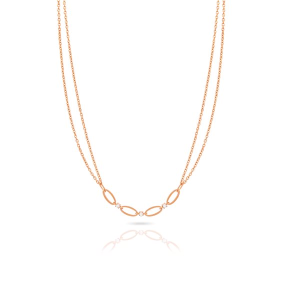 Collana Ops! Donna in Acciaio Cristallo OPSCL-805-1800 - OPSCL-805-1800